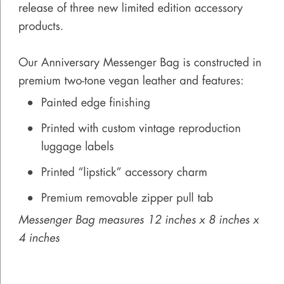 Besame anniversary bags - Picture 3 of 3